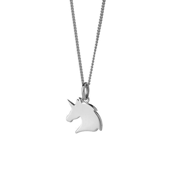 Sterling Silver Mini Unicorn Necklace