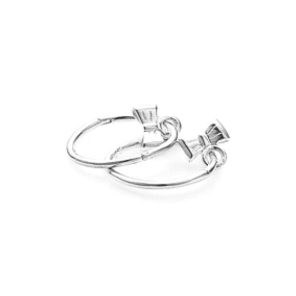 Sterling Silver Baby Bow Anchor Sleeper
