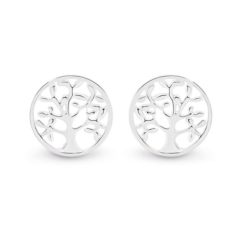 Sterling Silver 'Tree of Life' Earring