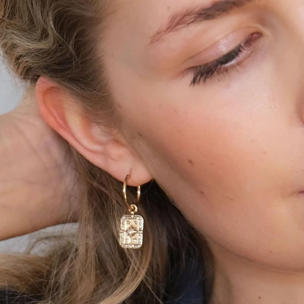 Astro Earring - Gold Plated