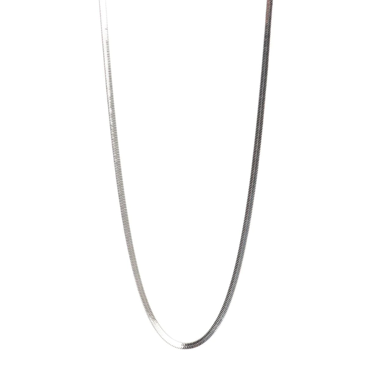 Pure Steel Silver Plated Necklace