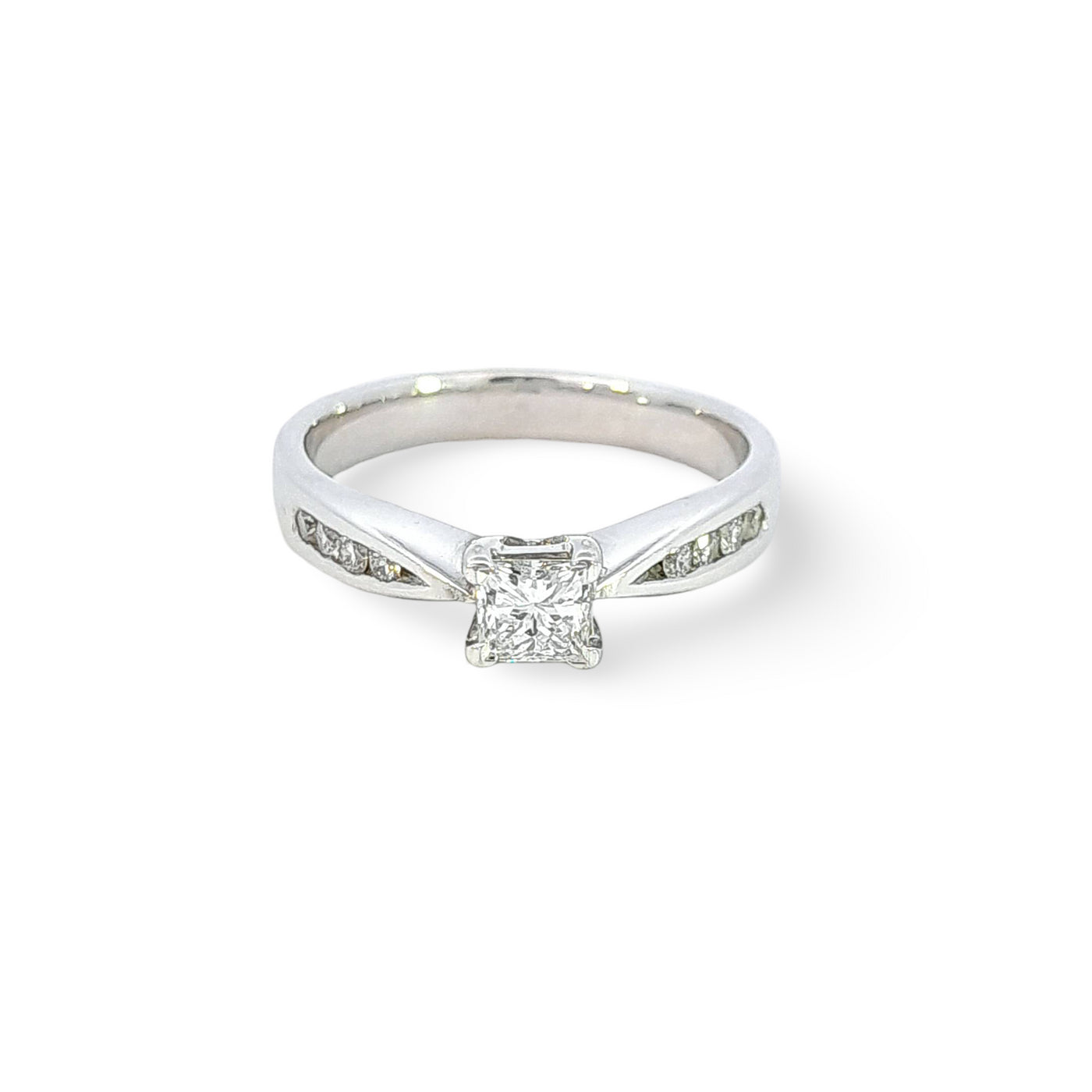 9ct White Gold 0.47ct Diamond Ring