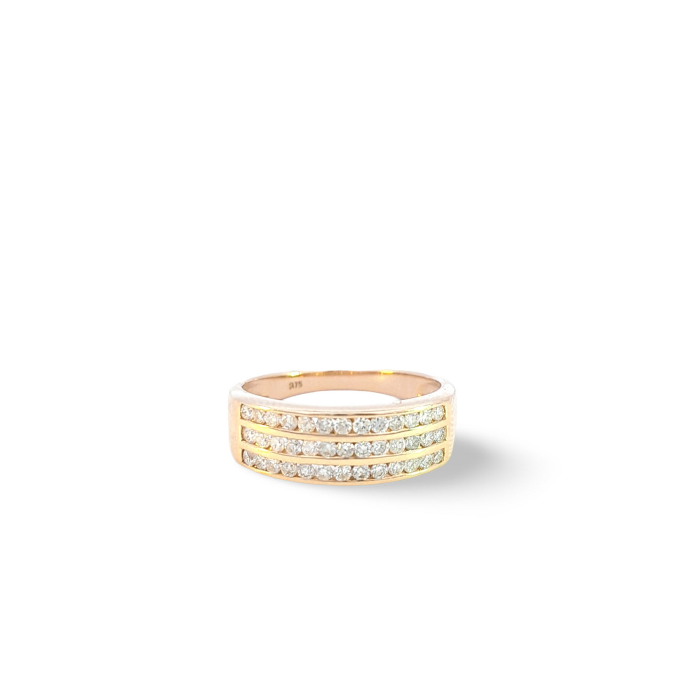 9ct Yellow Gold .50ct Diamond Ring