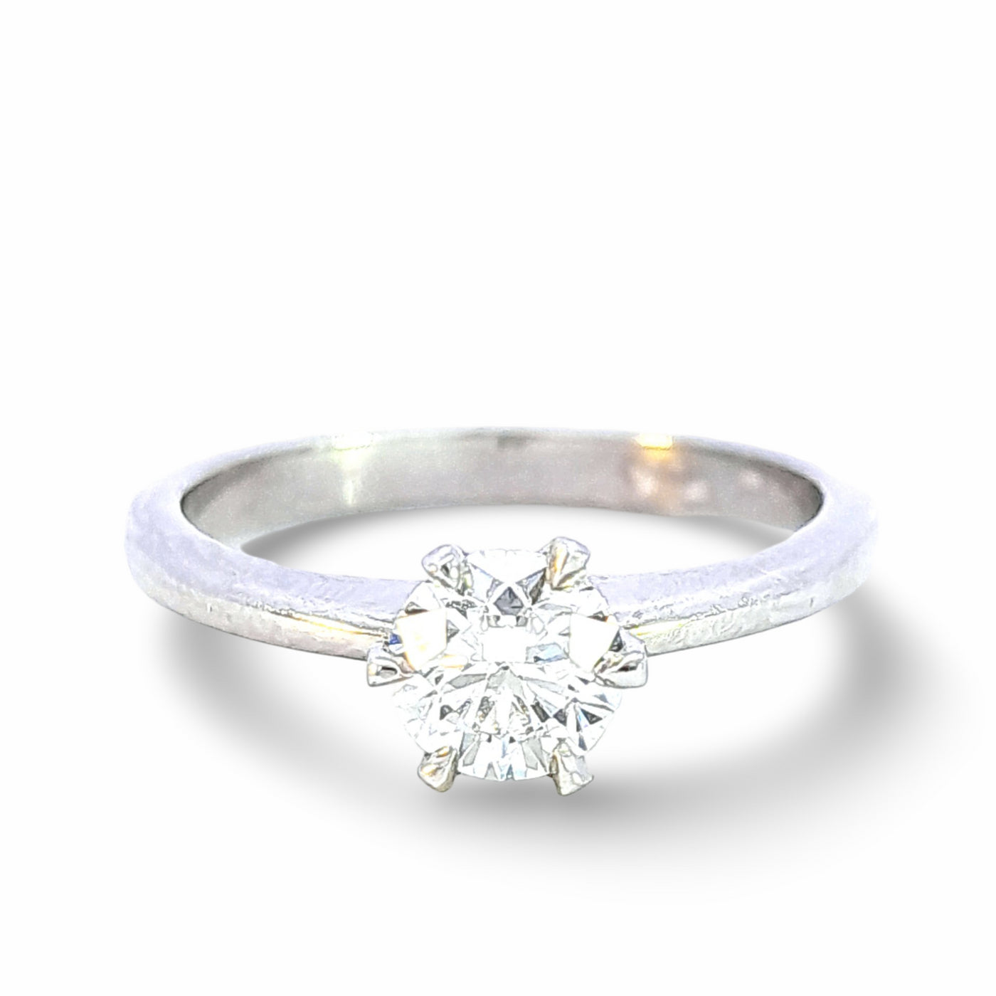 18ct White Gold .60ct Diamond Solitaire