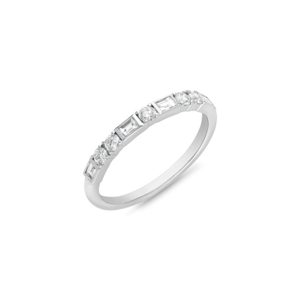 9ct White Gold .46ct Lab Grown Diamond Ring