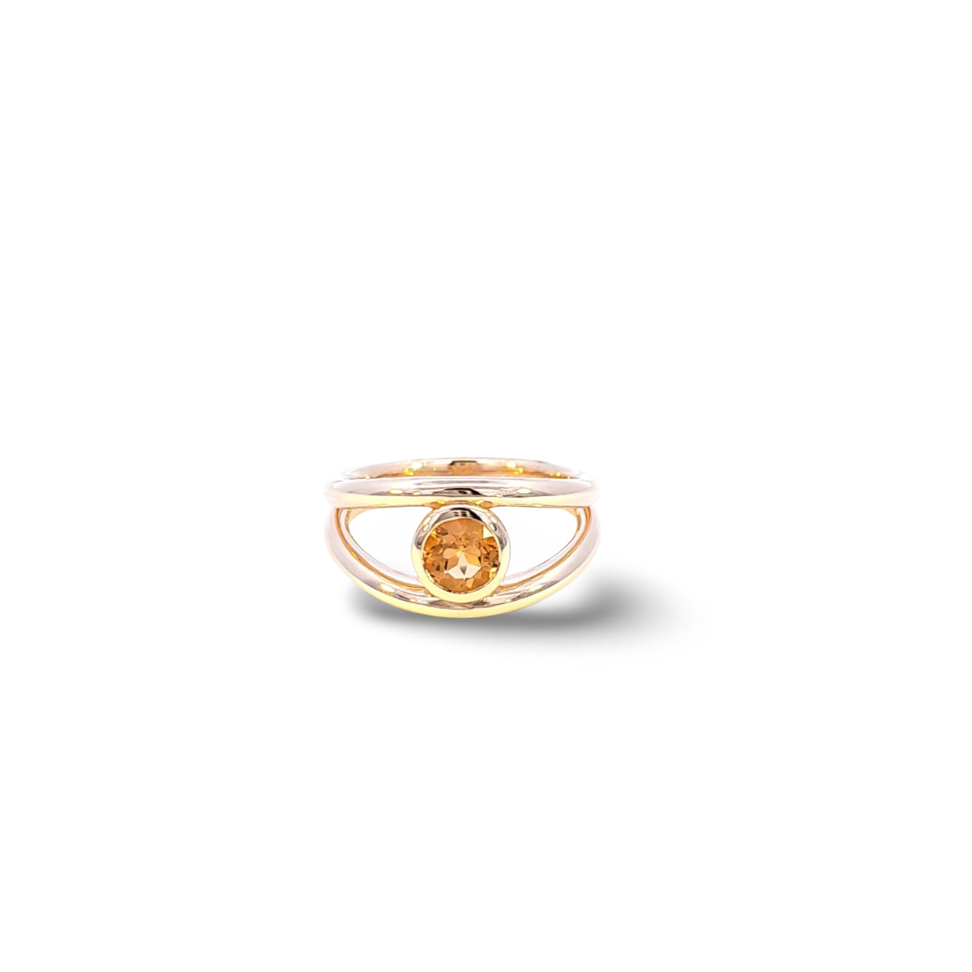 9ct Yellow Gold & Citrine Ring