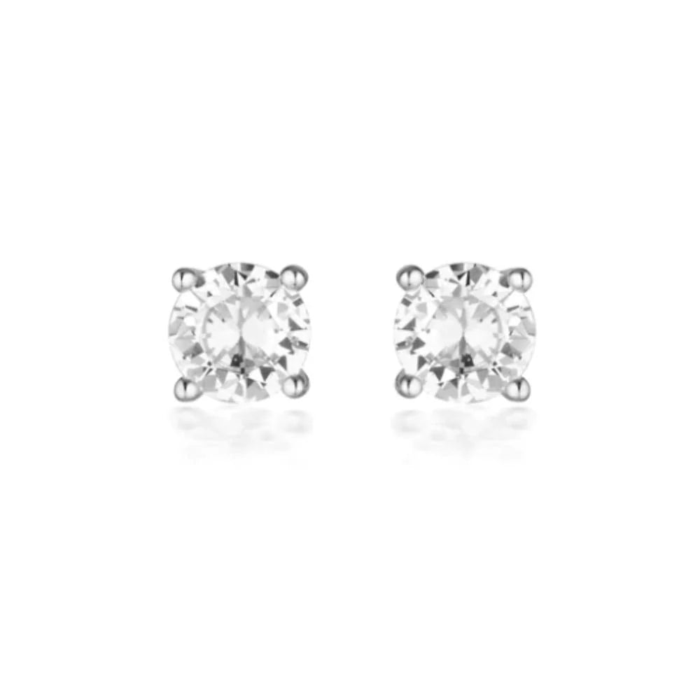 9ct White Gold 0.40ct Diamond Stud Earring