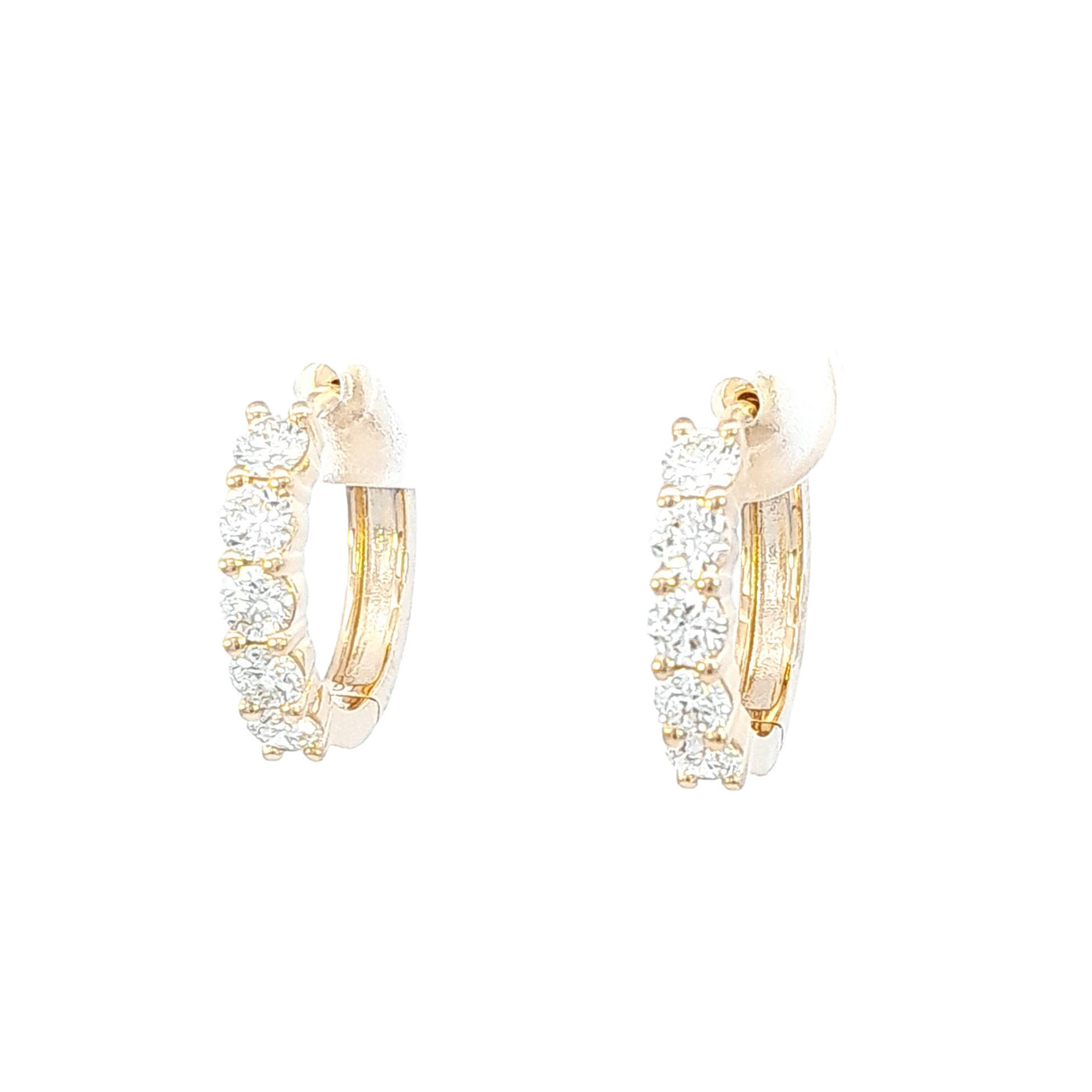 9ct Yellow Gold 1.00ct Lab Grown Diamond Earring