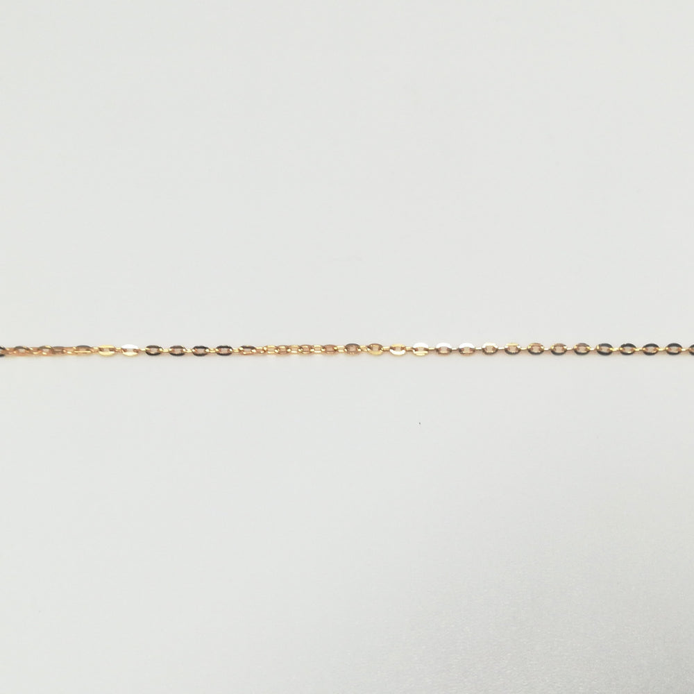 COUNTRY JEWEL 9CT YELLOW GOLD CABLE CHAIN - 45CM