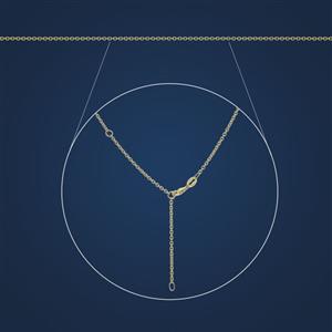 COUNTRY JEWEL 9CT YELLOW GOLD CABLE CHAIN NECKLACE