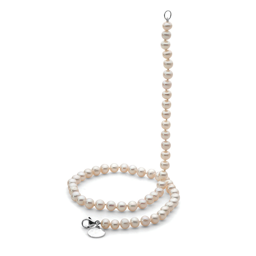 COUNTRY JEWEL FRESHWATER PEARL STRAND WITH STERLING SILVER MAGNETIC CATCH