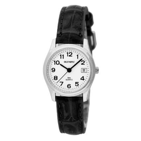 OLYMPIC LADIES WATCH LEATHER STRAP