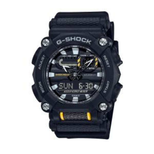 G-Shock Black & Yellow - GA900-1A