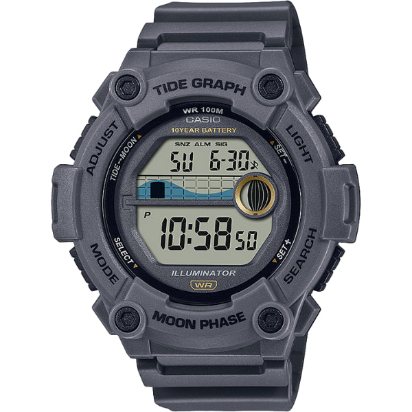 Casio Digital Tide Watch - WS1300H-8A