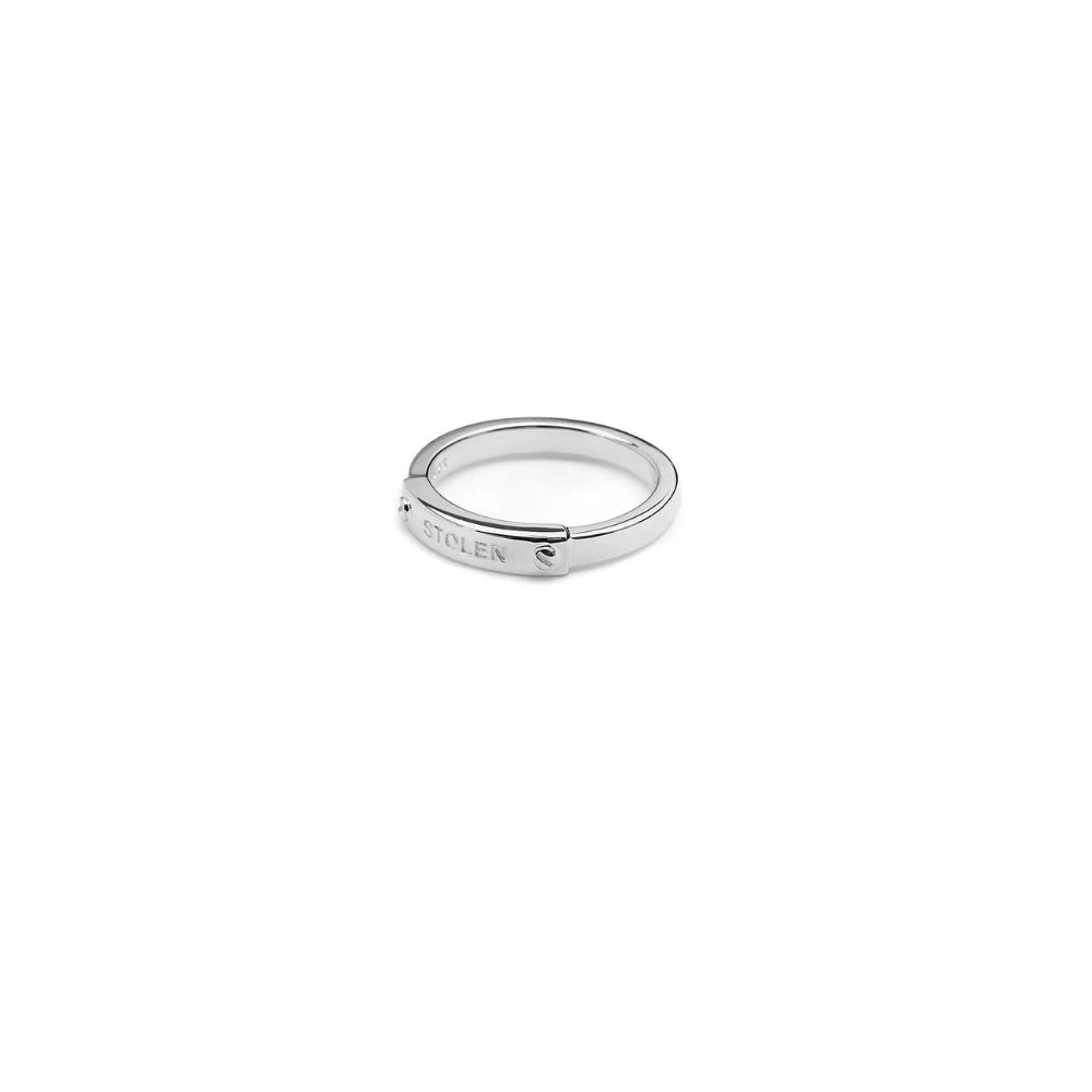 Bolted Band Ring Narrow