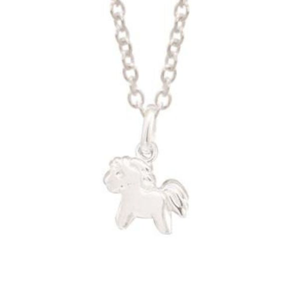 Sterling Silver Pony Pendant