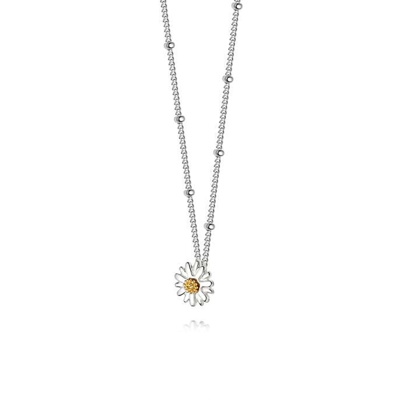 English Daisy 8mm Bobble Necklace