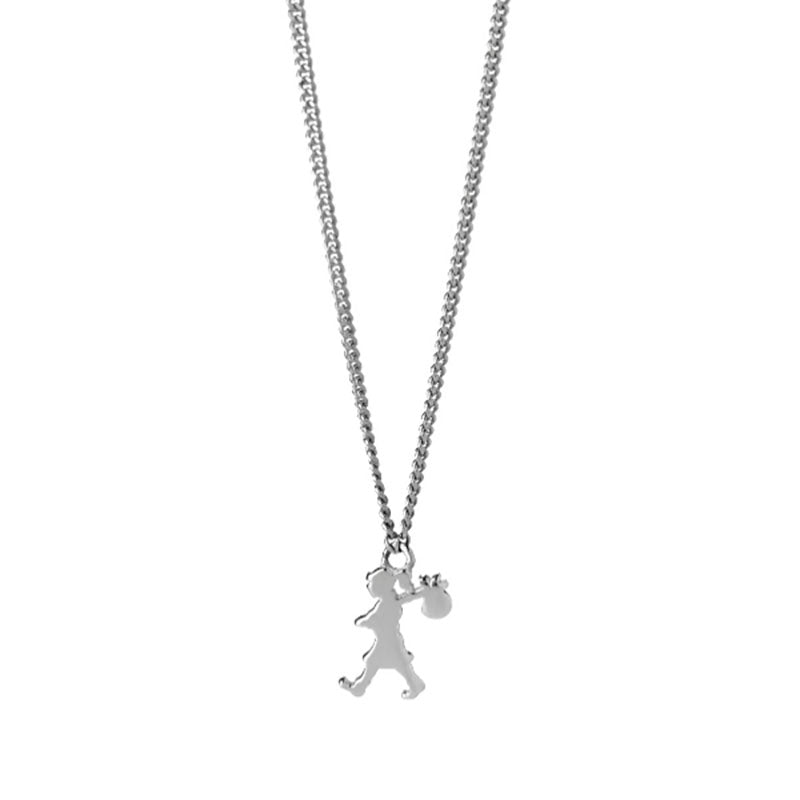 Sterling Silver Mini Runaway Girl Necklace