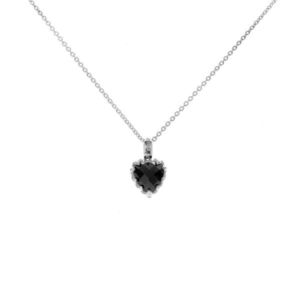 Love Claw Necklace - Onyx