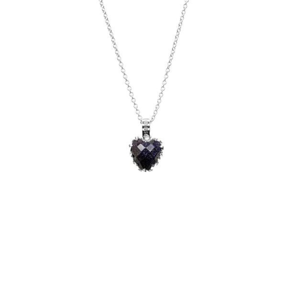 Love Claw Necklace - Galaxy Stone