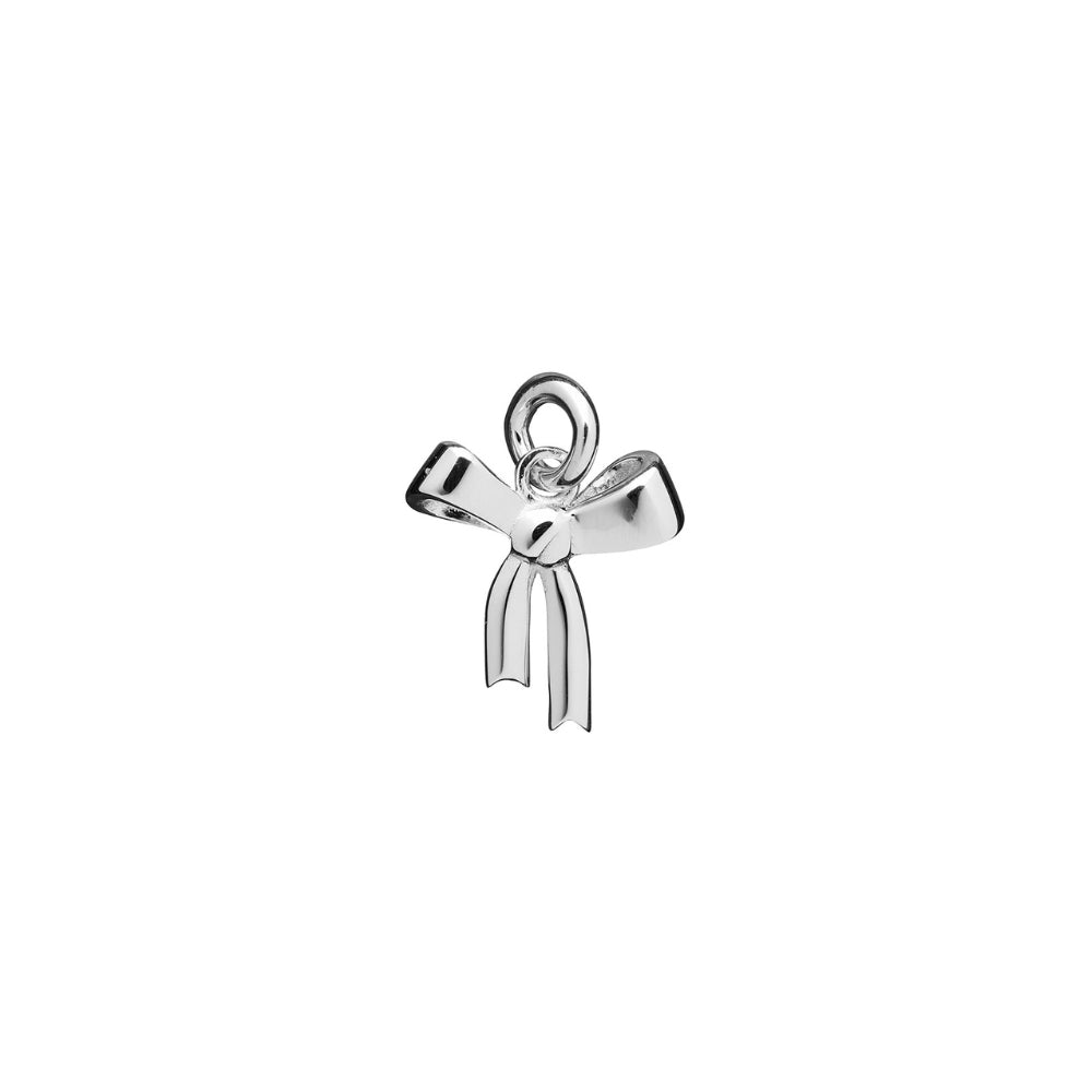 Sterling Silver Mini Bow Charm