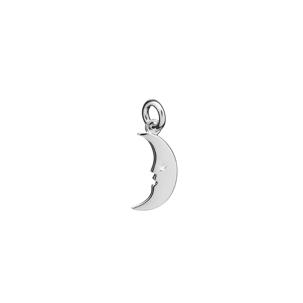 Sterling Silver Mini Moon Charm