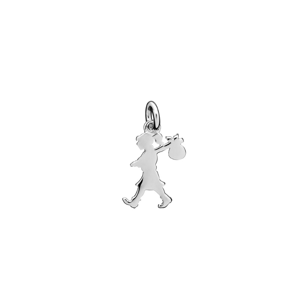 Sterling Silver Mini Runaway Girl Charm