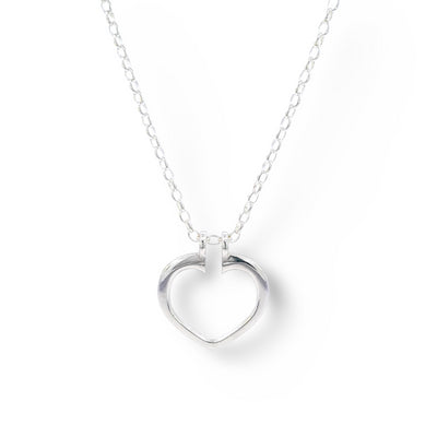 Stg Heart Shape Ring Keeper