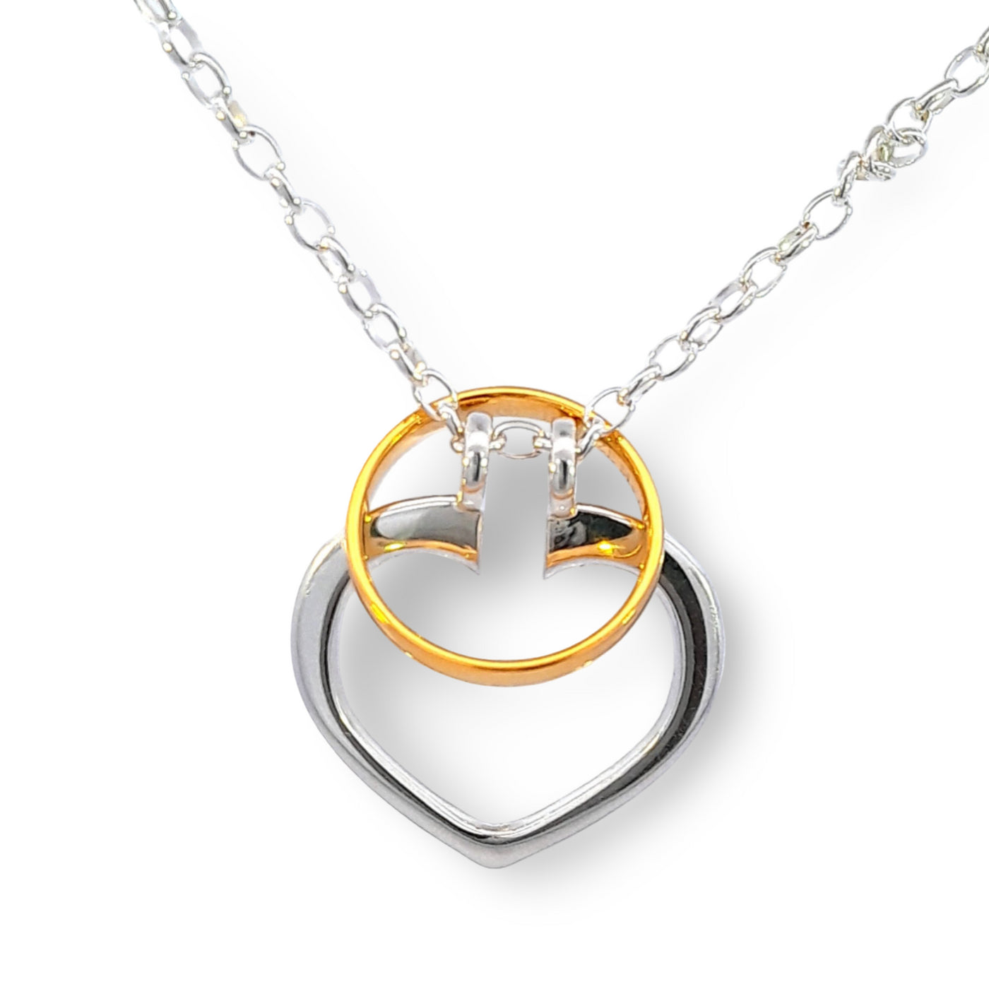 Stg Heart Shape Ring Keeper