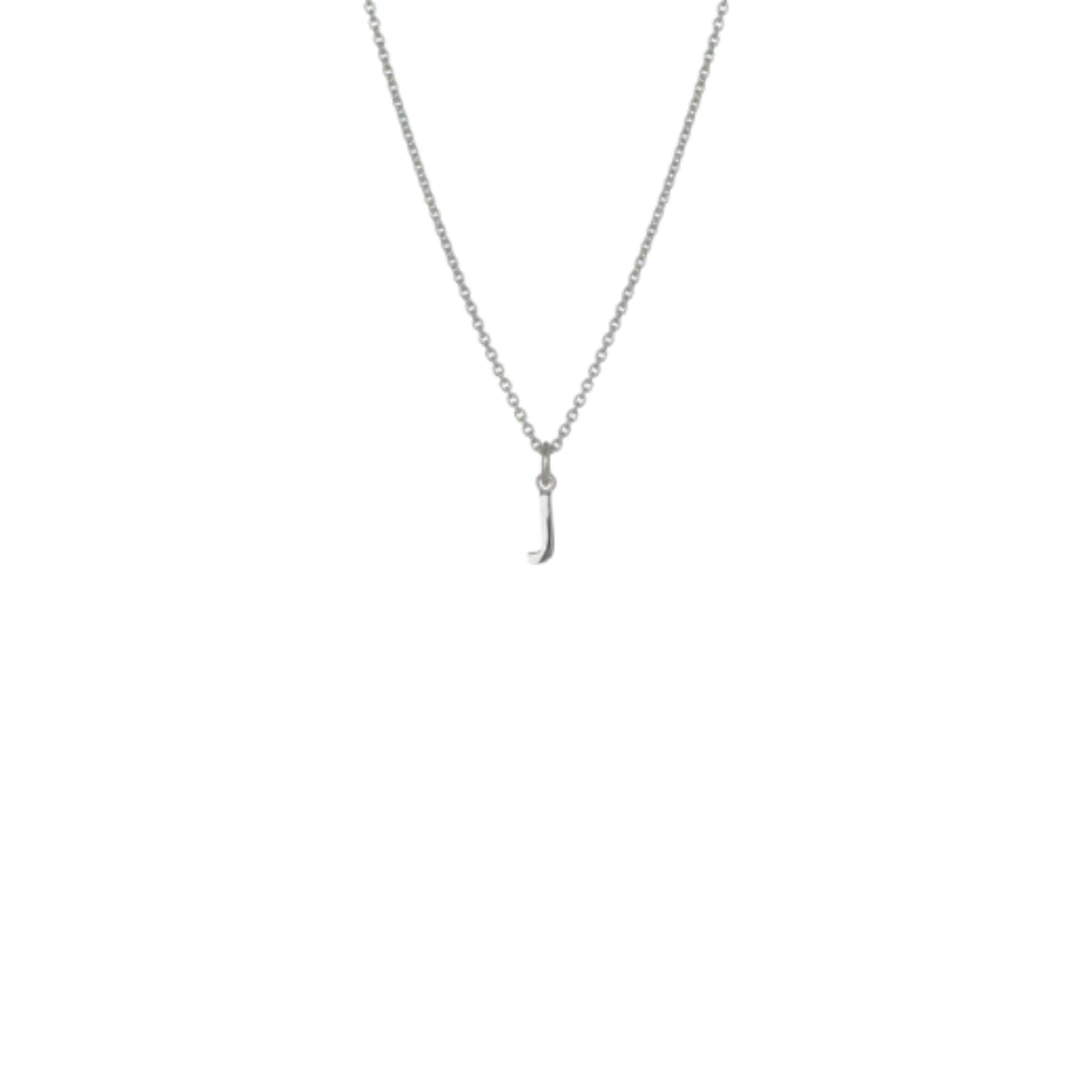 Mini Letter 'J' Necklace