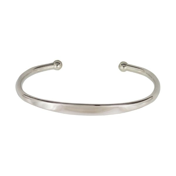 Sterling Silver Torque Bracelet