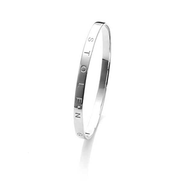 Sterling Silver Stolen Bangle