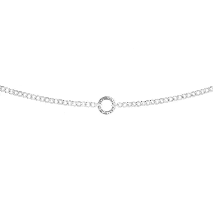 Sterling Silver Halo Bracelet