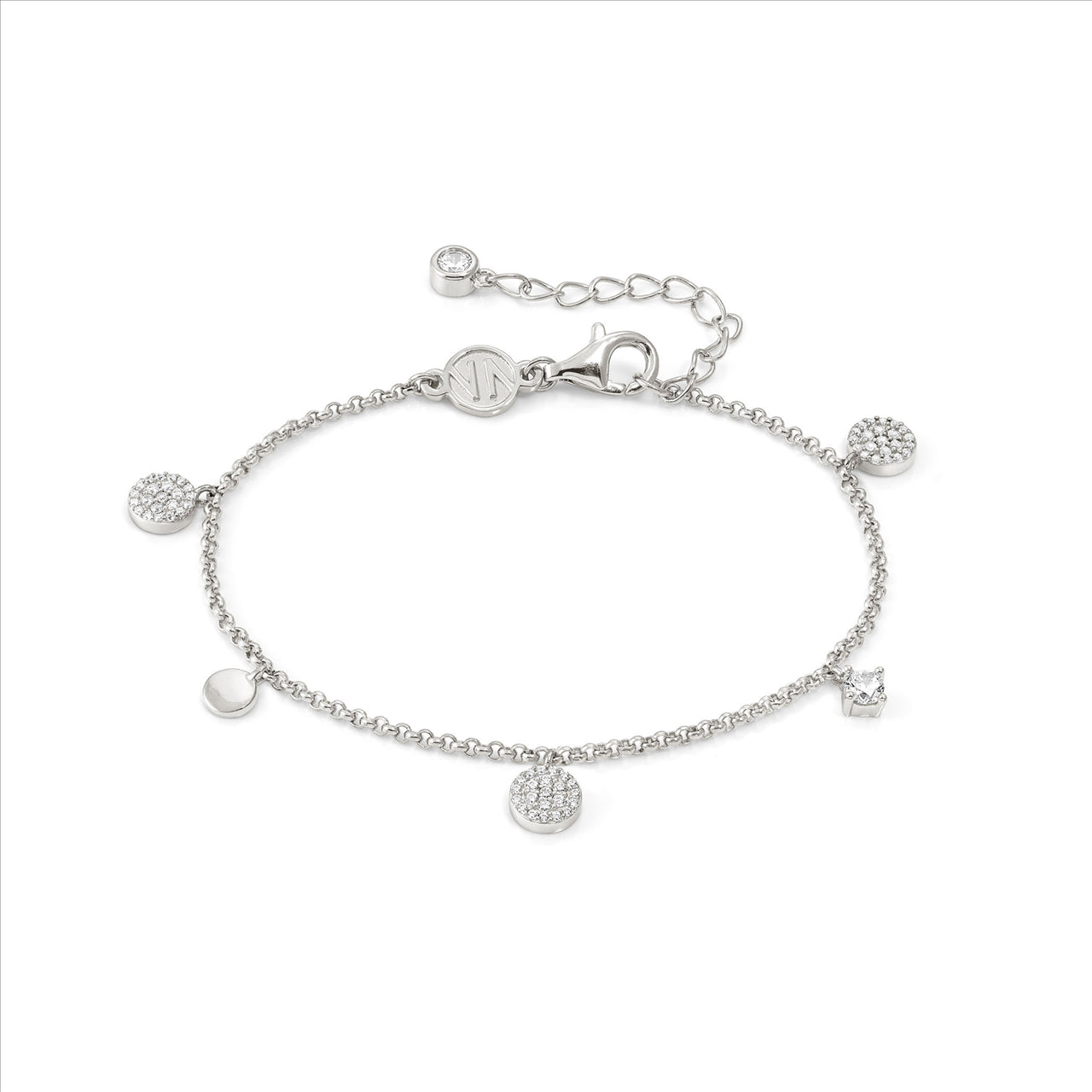 Lucentissima Sterling Silver & CZ Bracelet