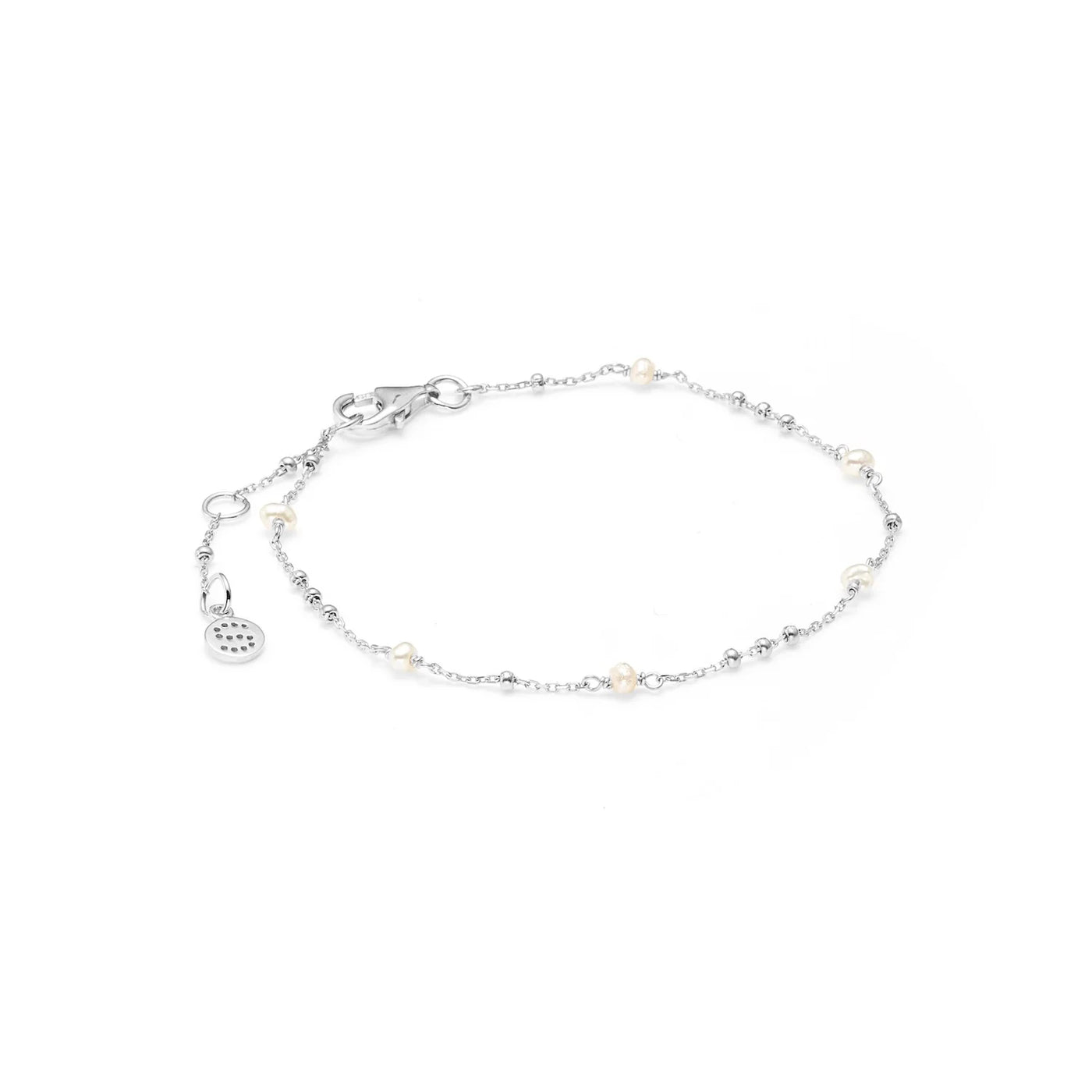 Dotty Fresh Water Pearl & Sterling Silver Bracelet