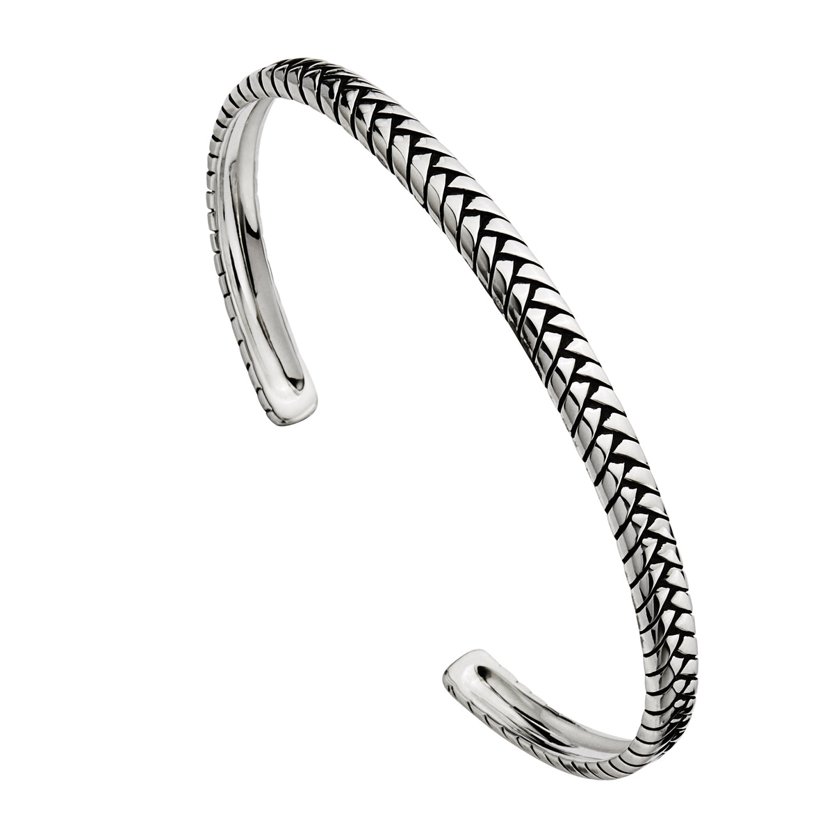 Tessera Oxidised Cuff