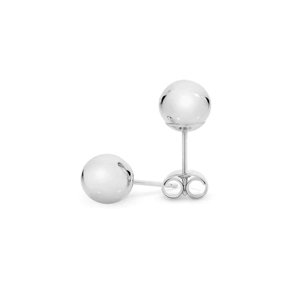 Sterling Silver 5mm Ball Stud Earring