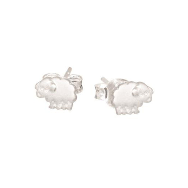 Sterling Silver Sheep Earring