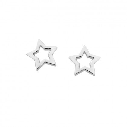 Sterling Silver Mini Star Stud Earring