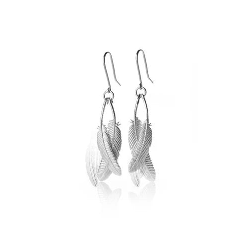 Duo Miromiro Feather Earrings