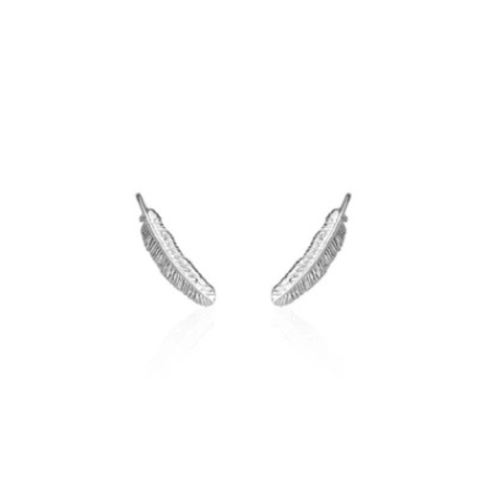 Miromiro Feather Studs