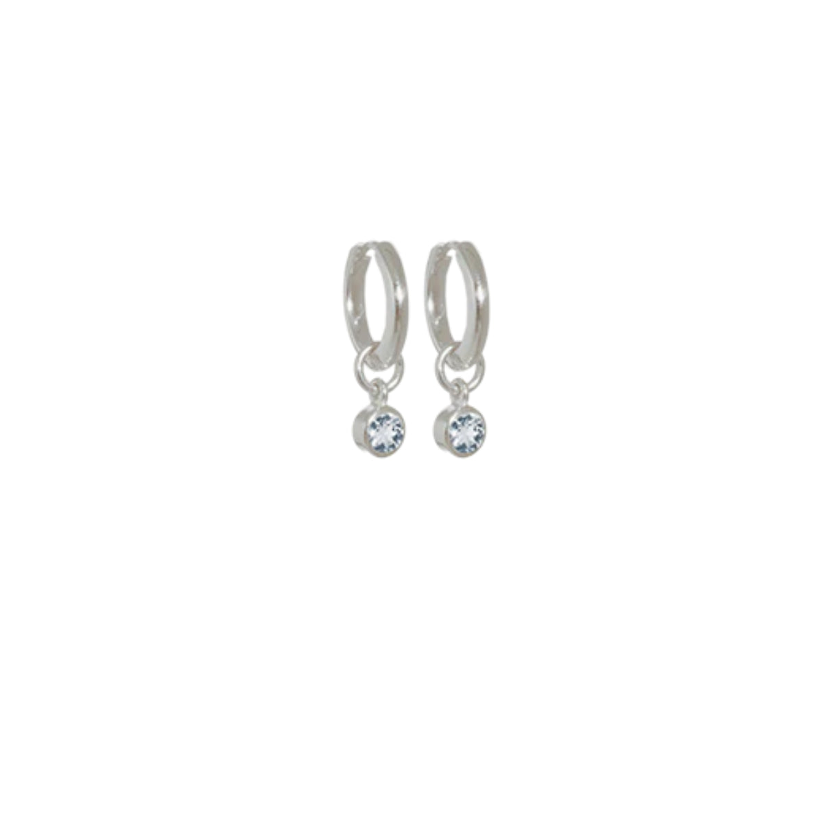 April Huggies (White Topaz)