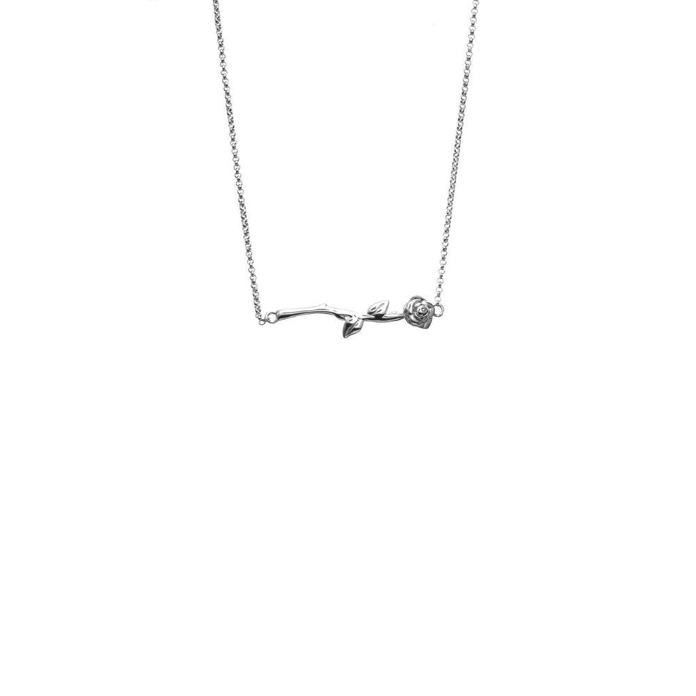 Rose Bar Necklace