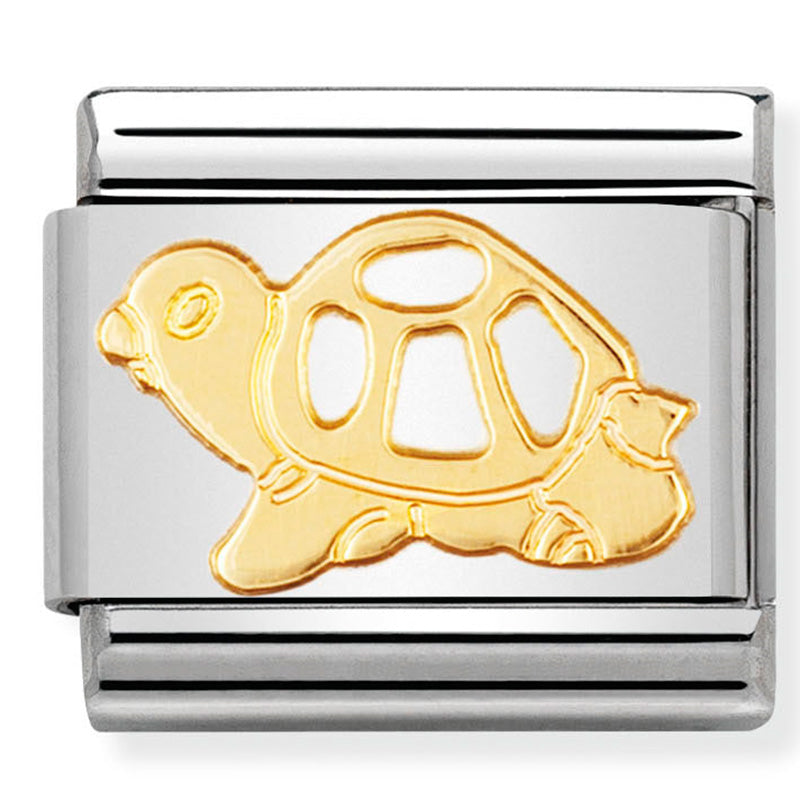 Composable Classic Link Turtle in 18ct Gold