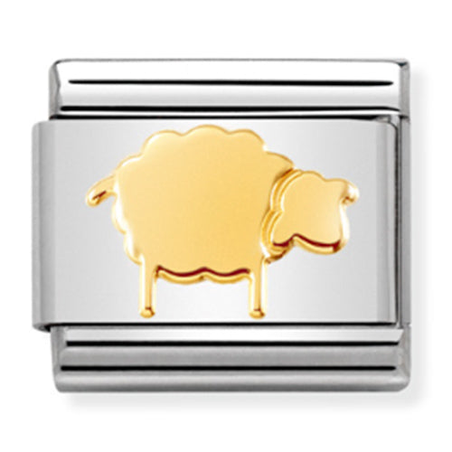 Composabable Classic Link Sheep in 18ct Gold
