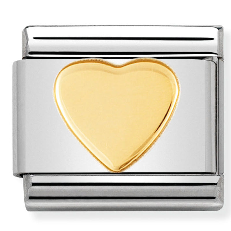Composable Classic Link Heart in 18ct Gold