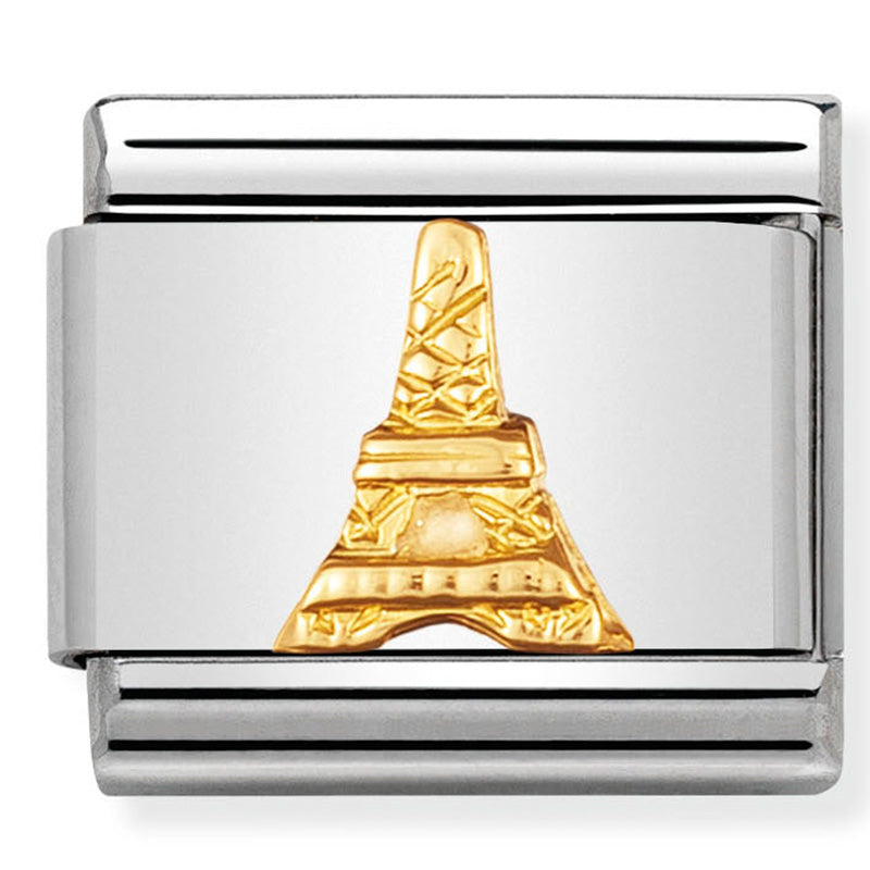 Composable Classic Link Eiffel Tower in 18ct Gold