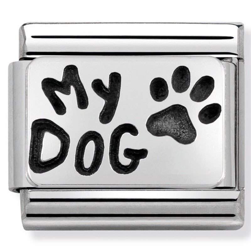 Composable Classic Link My Dog in Sterling Silver