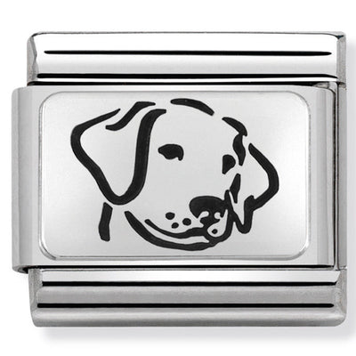 Composable Classic Link Dog in Sterling Silver