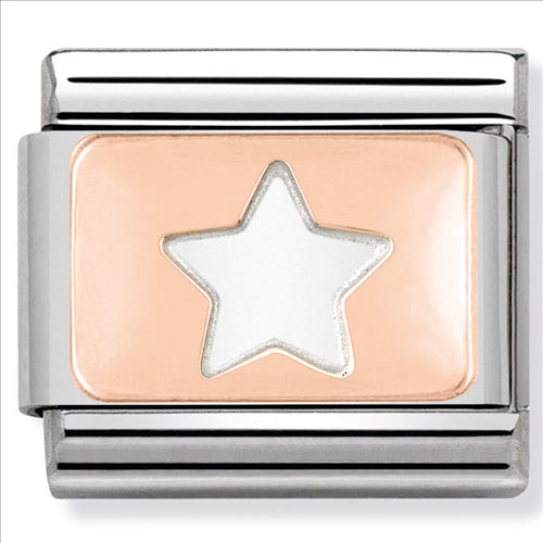 Composable Classic Link Star in 9ct Rose Gold